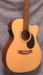 Martin 1 Series OMC1E Orchestra Body Spruce/Mahogany Acoustic Electric Guitar w/ Cutaway