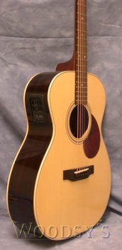 Breedlove Atlas Retro Series OM/ER Engelman Spruce/Rosewood Orchestra Body Acoustic Electric Guitar