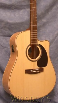 Seagull 25th Anniversary CW Flame Maple Acoustic Electric Guitar