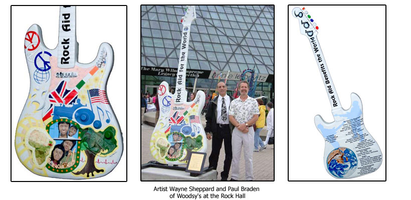 Guitar Mania 2004 Really Big Strats for a Really Good Cause