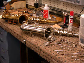 Woodwind, Brass & String Instrument Repair & Service | Woodsys.com | Kent, OH | 1-800-468-1525
