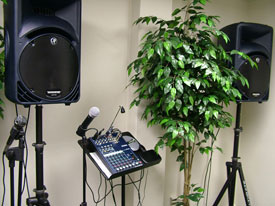 Small PA System Rentals  |  Woodsys.com  |  Kent, OH  |  1-800-468-1525