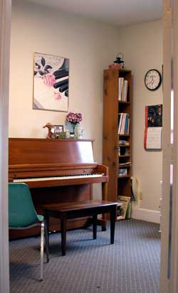 Woodsy's lesson studio