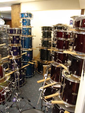 Woodsy's Music Pearl, Yamaha Drums