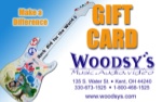 $50 Woodsy's Music Gift Card